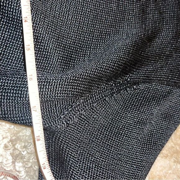 Fia Italia size L Vintage Black Knit Sweater - Picture 3 of 5